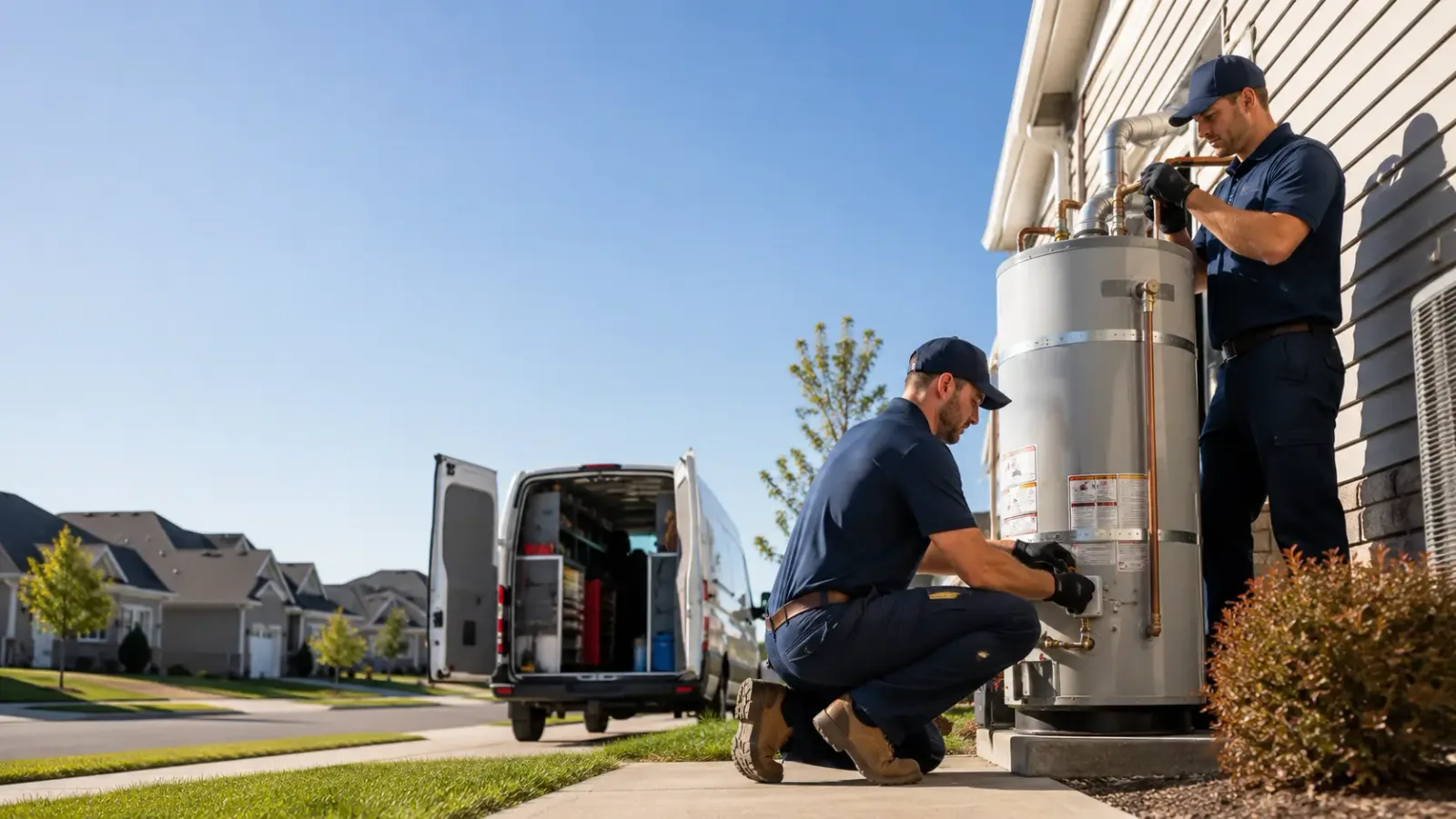 Water Heater Installation in Farmland, IN